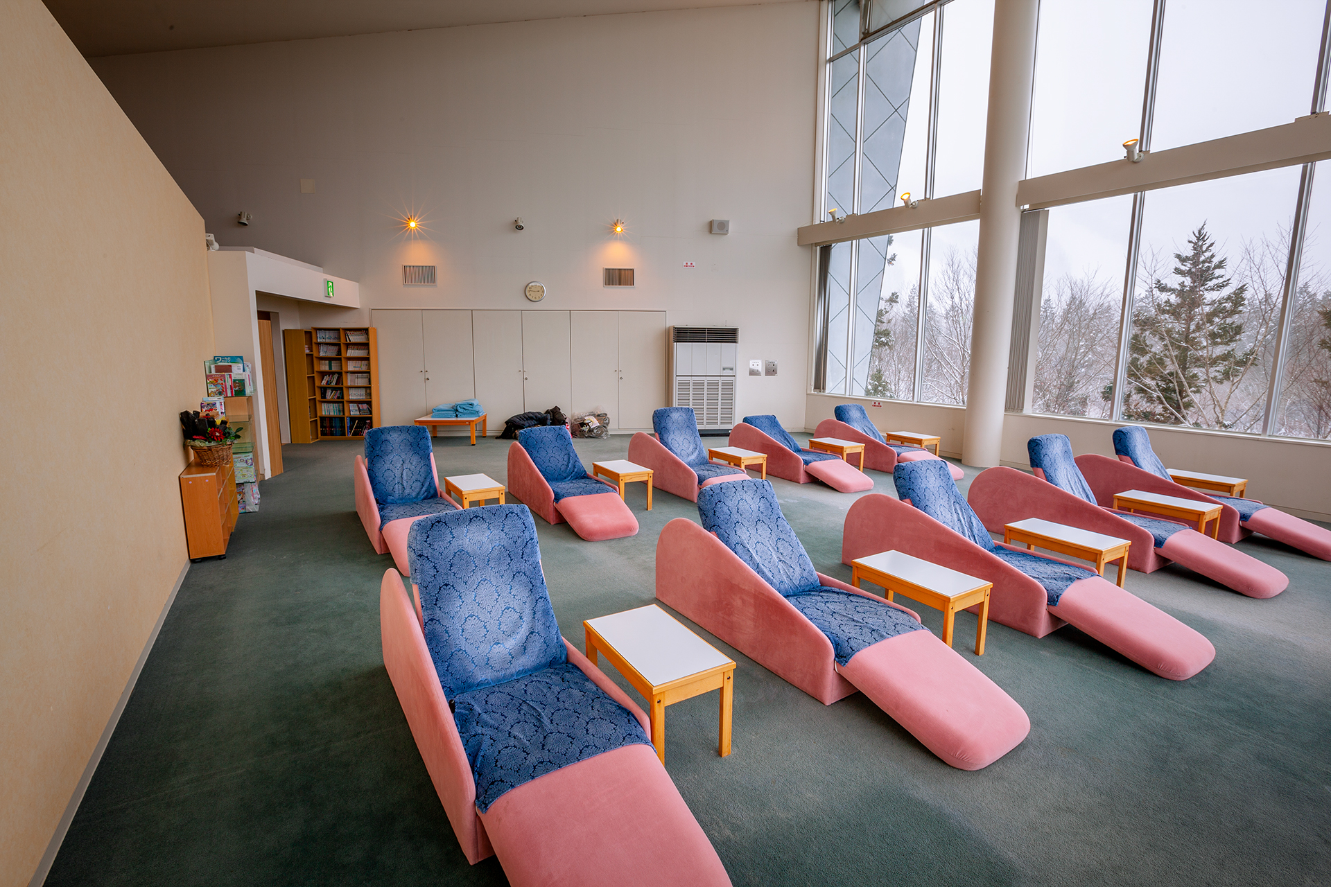 ビューイングラウンジの様子